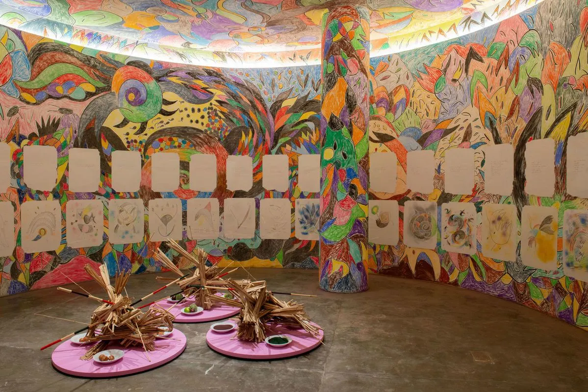 Installation view of Tadáskía during the 35th Bienal de São Paulo, © Levi Fanan / Fundação Bienal de São Paulo.